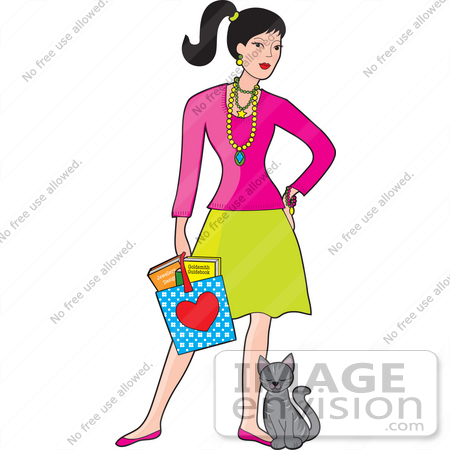450x450 A Woman Clipart