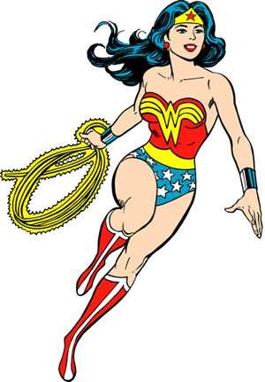 300x431 Top 10 Wonder Woman Clip Art