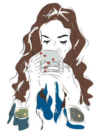 359x450 Coffee Clipart Coffee Drinker