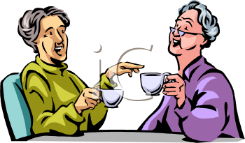 350x205 Two Old Women Clipart