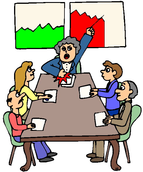 488x589 Meeting Men Women Clip Art