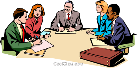 480x239 Men Amp Women Meeting Royalty Free Vector Clip Art Illustration