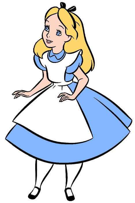 468x703 Disney's Alice Clip Art 2 Disney Clip Art Galore