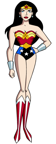 197x500 Wonder Woman Clip Art