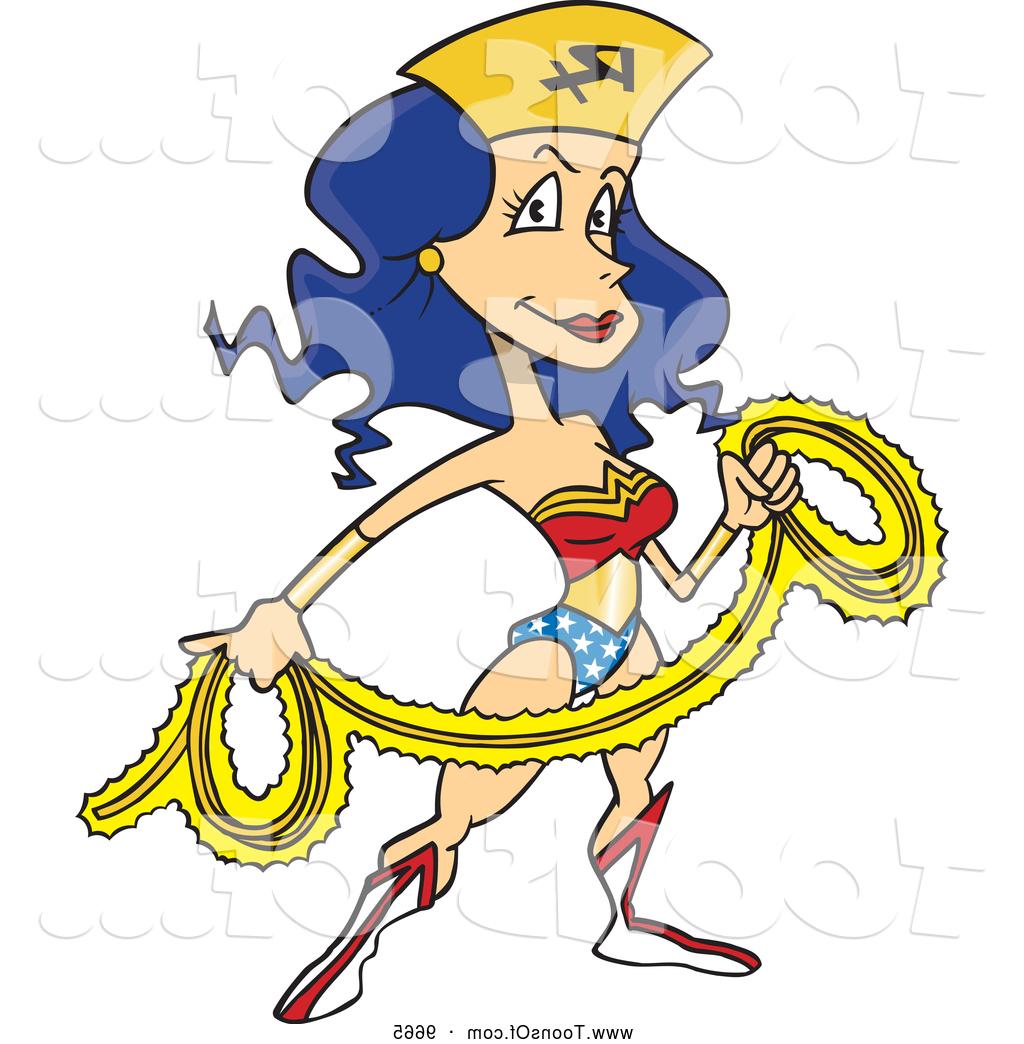 1024x1044 Best 15 Clipart Of Cartoon Wonder Nurse With Rope By Toonaday Drawing