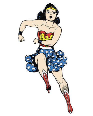 Wonder Woman Cartoon Clipart | Free download on ClipArtMag