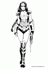 162x230 Wonder Woman Coloring Pages To Download And Print For Free