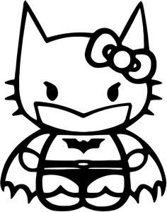 236x300 Wonder Woman Hello Kitty Coloring Sheet
