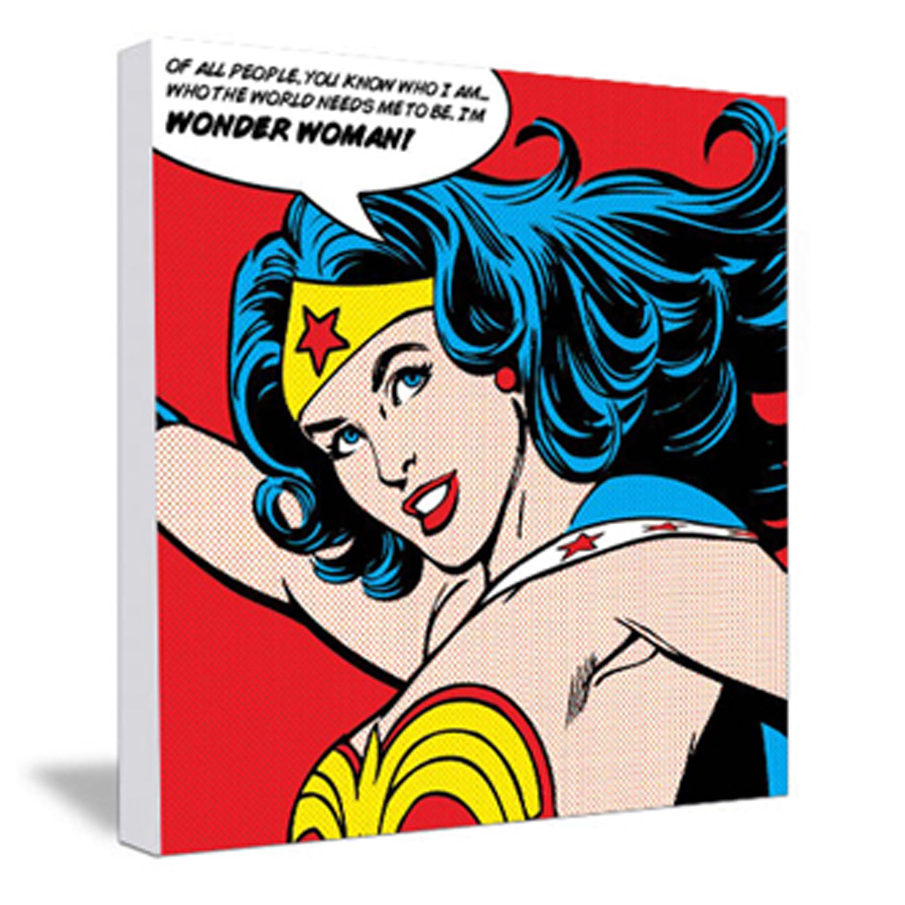 1800x1800 Wonder Woman Pop Art Canvas