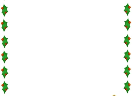 440x320 Christmas Lights Border On Wood Background Stock Photo Image