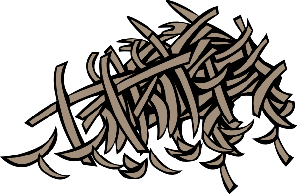 600x393 Wood Chips Clip Art