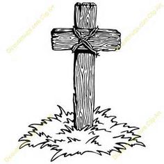 236x236 Wooden Crosses Clipart