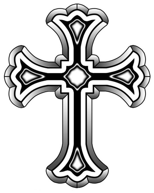 540x677 28 Best Cross Line Tattoo Images Biblical Tattoos