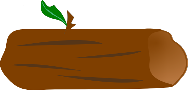 600x289 Wood Badge Ax And Log Clipart