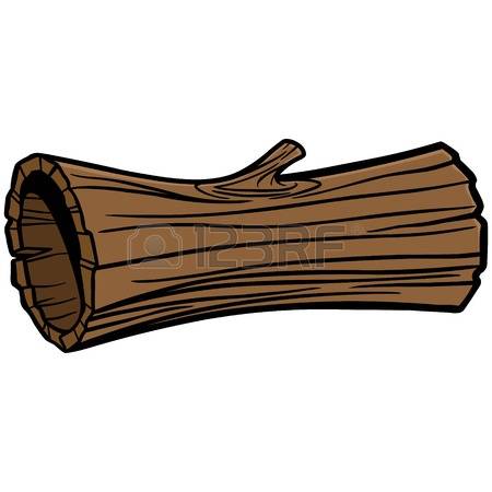 450x450 Wood Clipart Hollow Log
