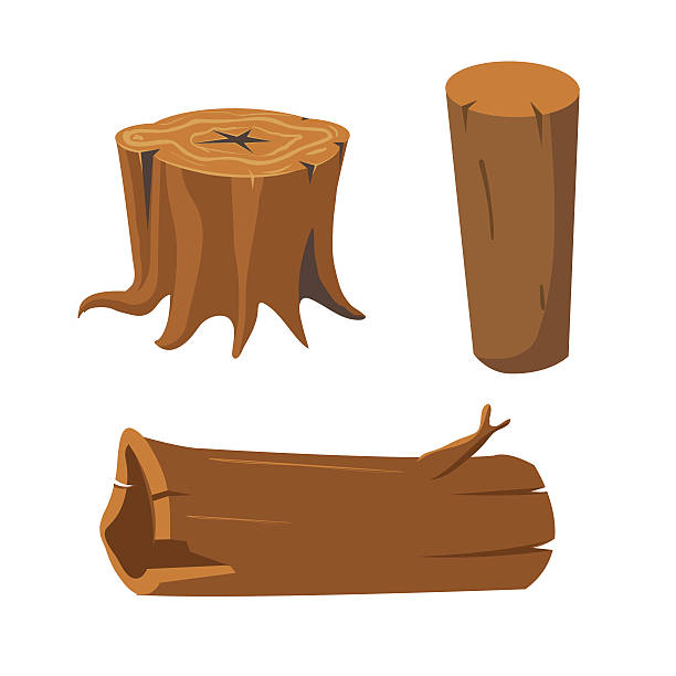 612x612 Wood Clipart Wooden Log