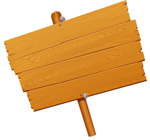 Wood Sign Clipart | Free download on ClipArtMag