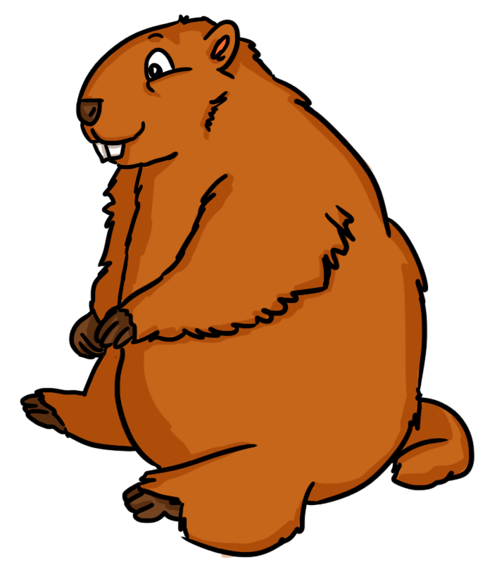 706x815 Free Groundhog Clip Art