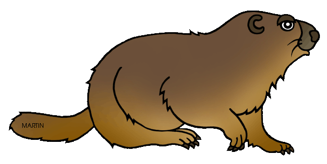 648x326 Marmot Clipart Cartoon