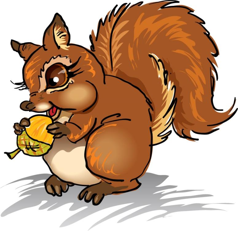 775x751 Squirrel Clip Art On The Tree Cliparts