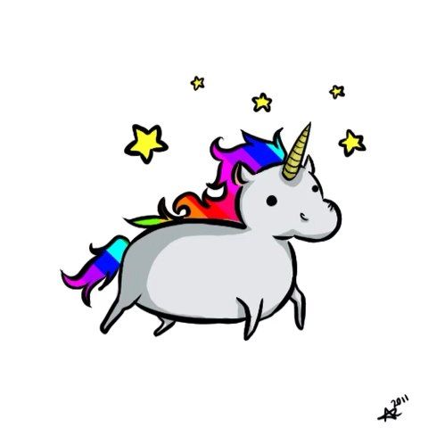 480x480 Free Clipart Unicorn