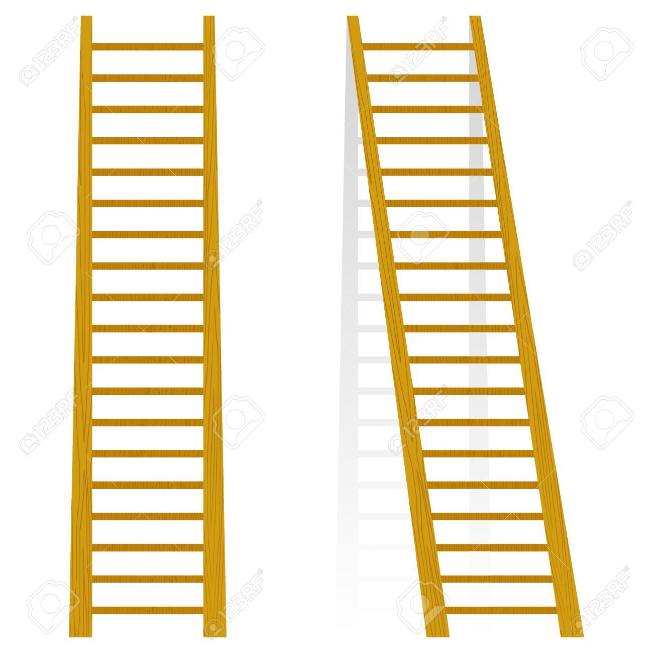 1300x1300 Stairs Clipart Wooden Ladder