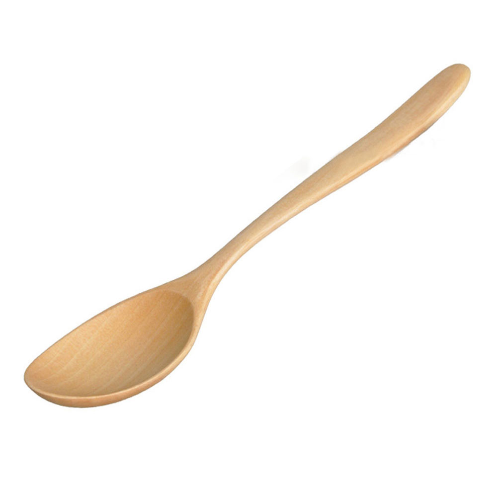 1000x1000 Natural Wood Wooden Spoon Catering Cooking Soup Dinner Rice Ladle