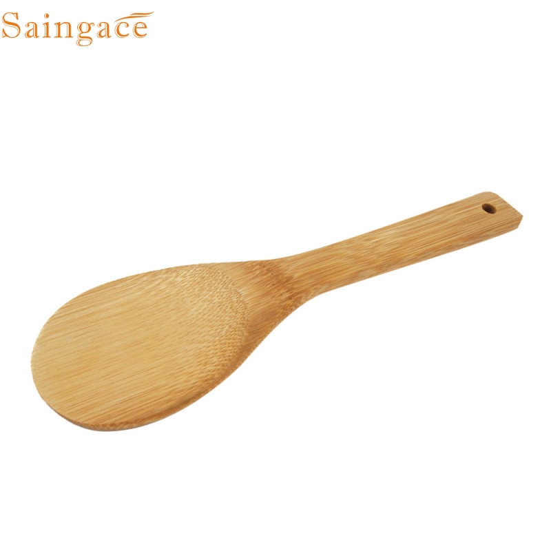 800x800 Saingace Home Wooden Shovel Kitchen New Bamboo Spoon Spatula