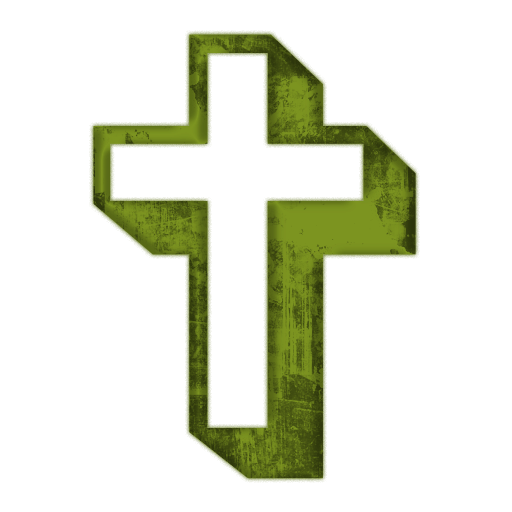 512x512 Green Cross Clipart