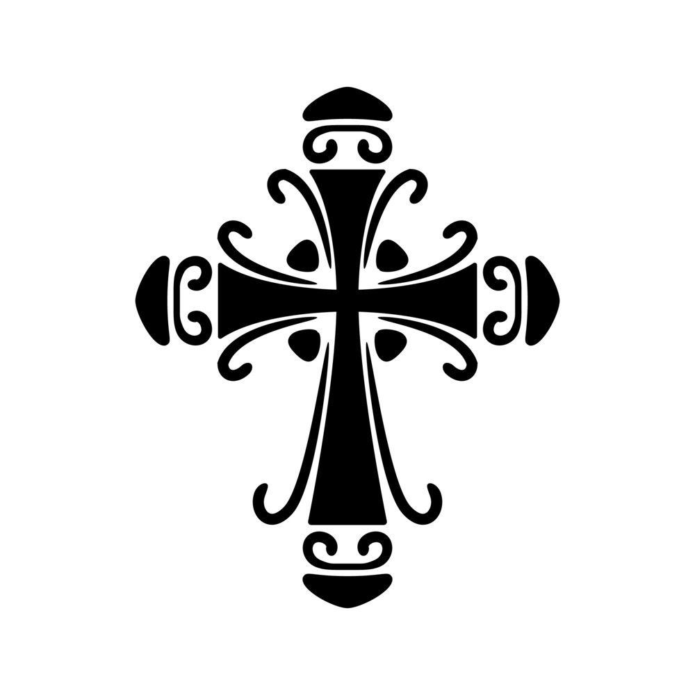 Wooden Cross Drawing | Free download on ClipArtMag