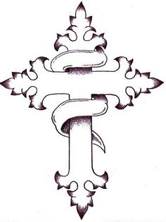 236x315 Wooden Cross Tattoo 5826.jpg Cemeteryvaultsmonuments