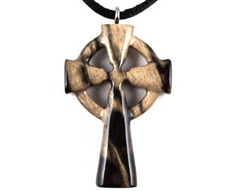 340x270 Wooden Celtic Cross Etsy