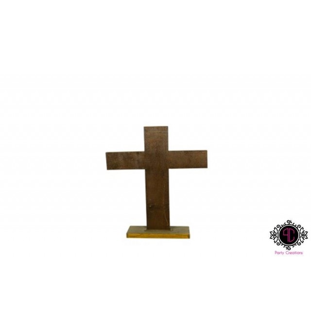 640x640 Wooden Cross