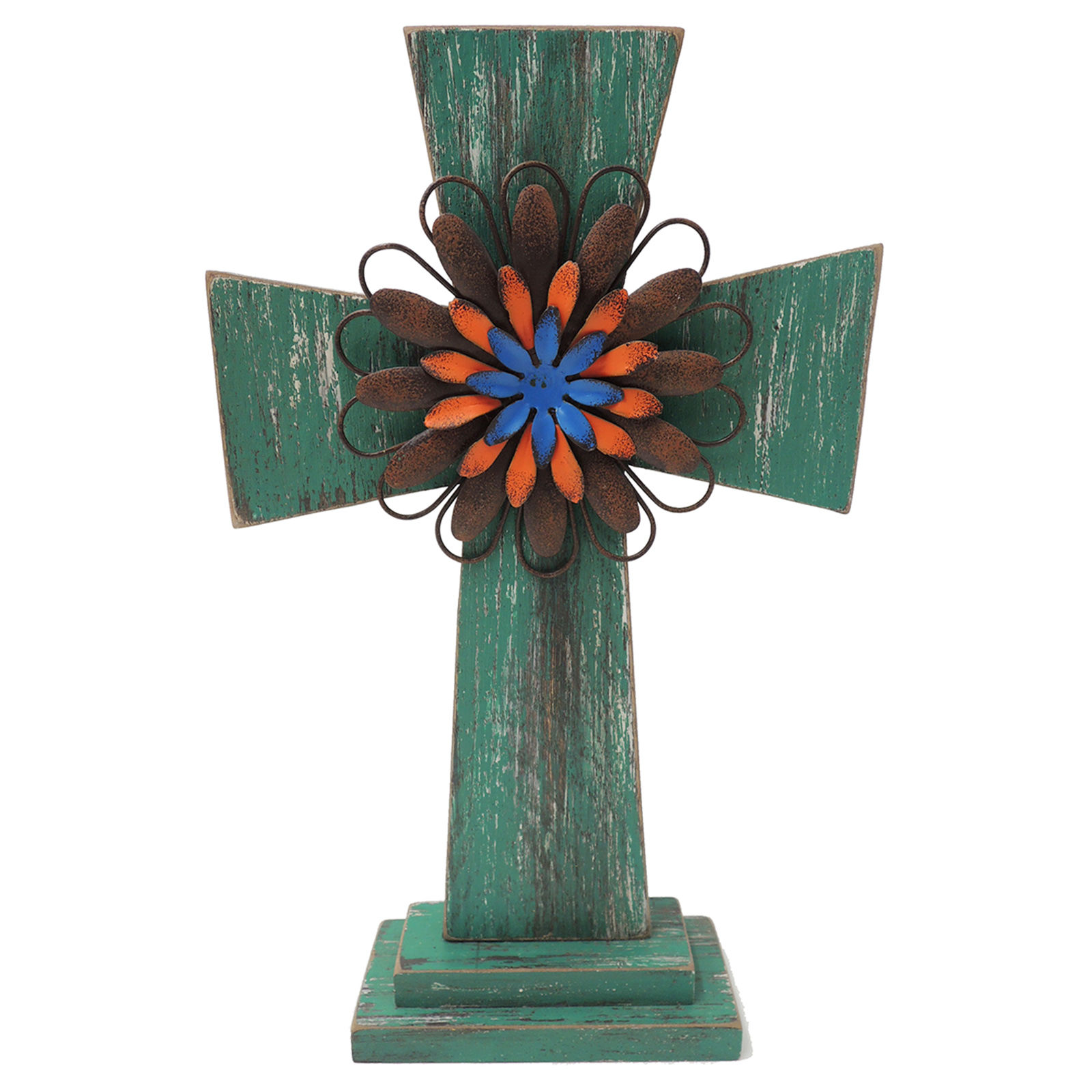 1600x1600 Af 7x11 Green Wooden Cross