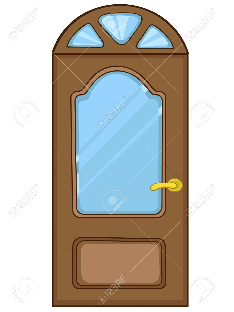 975x1300 Door Clipart Cartoon