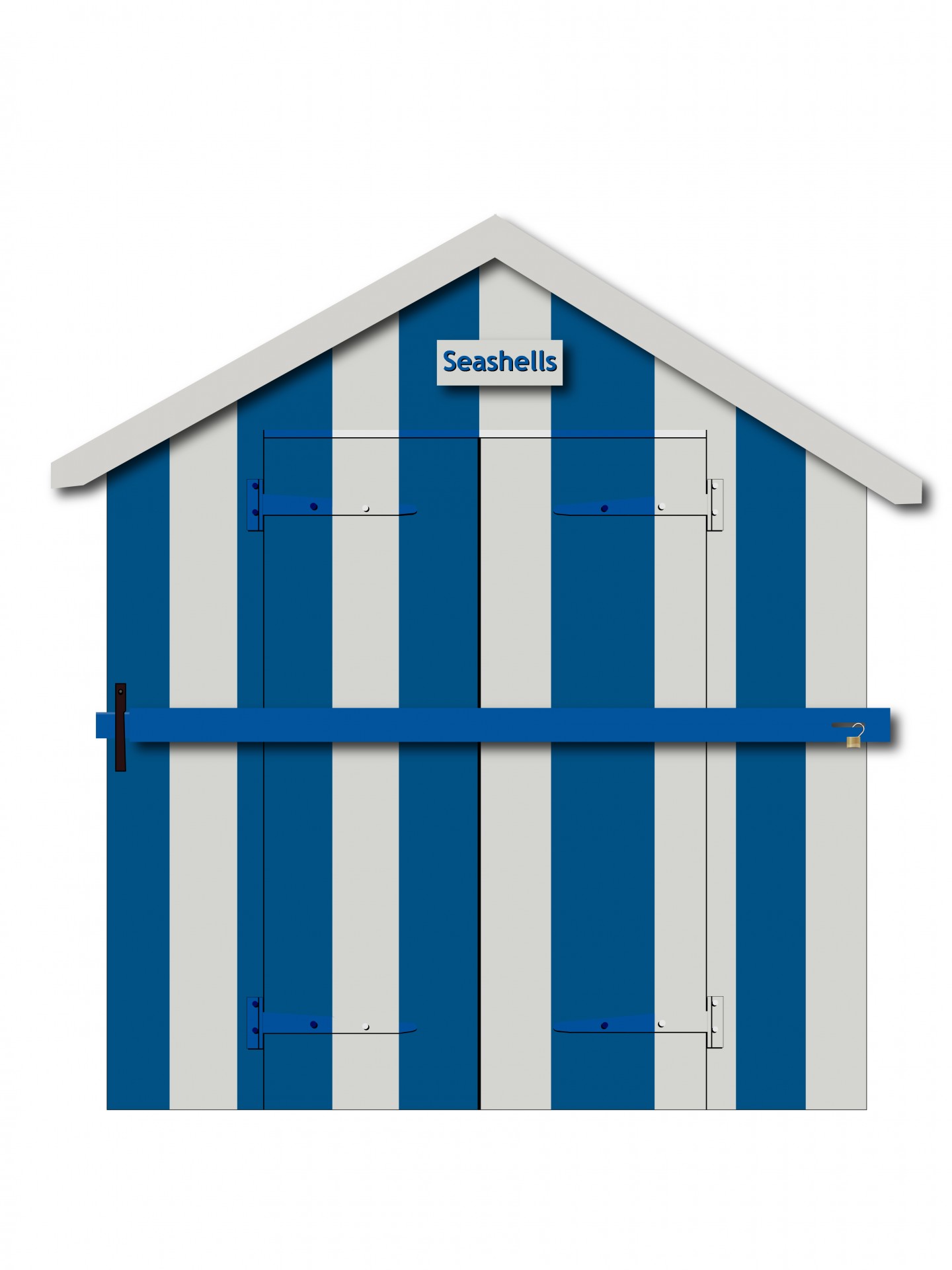1440x1920 Beach Hut Wooden Clipart Free Stock Photo