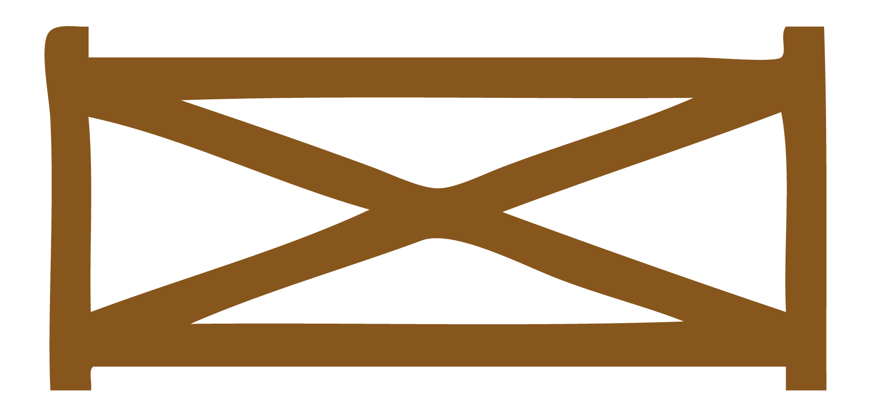 1772x844 Farm Fence Clipart