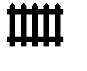 300x245 Wood Fence Clip Art Download