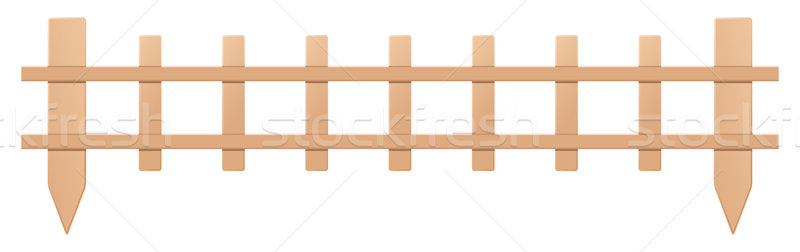 800x252 Wooden Fence Stock Vectors, Illustrations And Cliparts Stockfresh