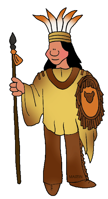 351x648 Native Americans Clip Art By Phillip Martin, Southeast Woodland
