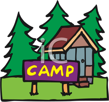 350x327 Camping Clipart Cabin In Woods