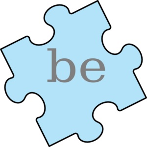 300x300 Puzzle Piece Word Be Clip Art