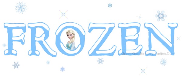 600x251 Word Clipart Disney Frozen
