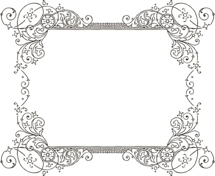 720x589 Decorative Backgrounds For Word Documents More Free Clipartbest