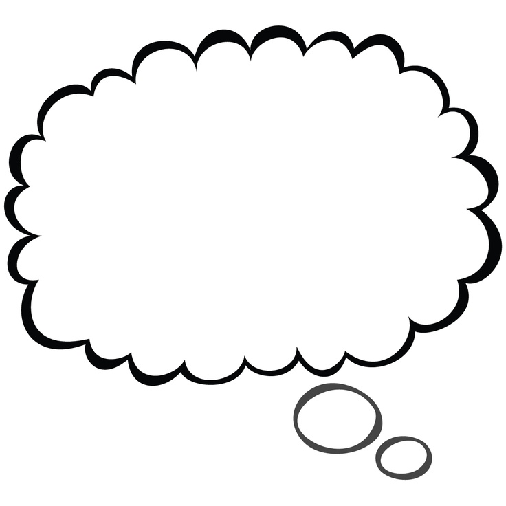 736x736 Printable Speech Bubbles Clipart 2