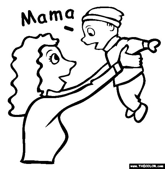 554x565 Baby Online Coloring Pages