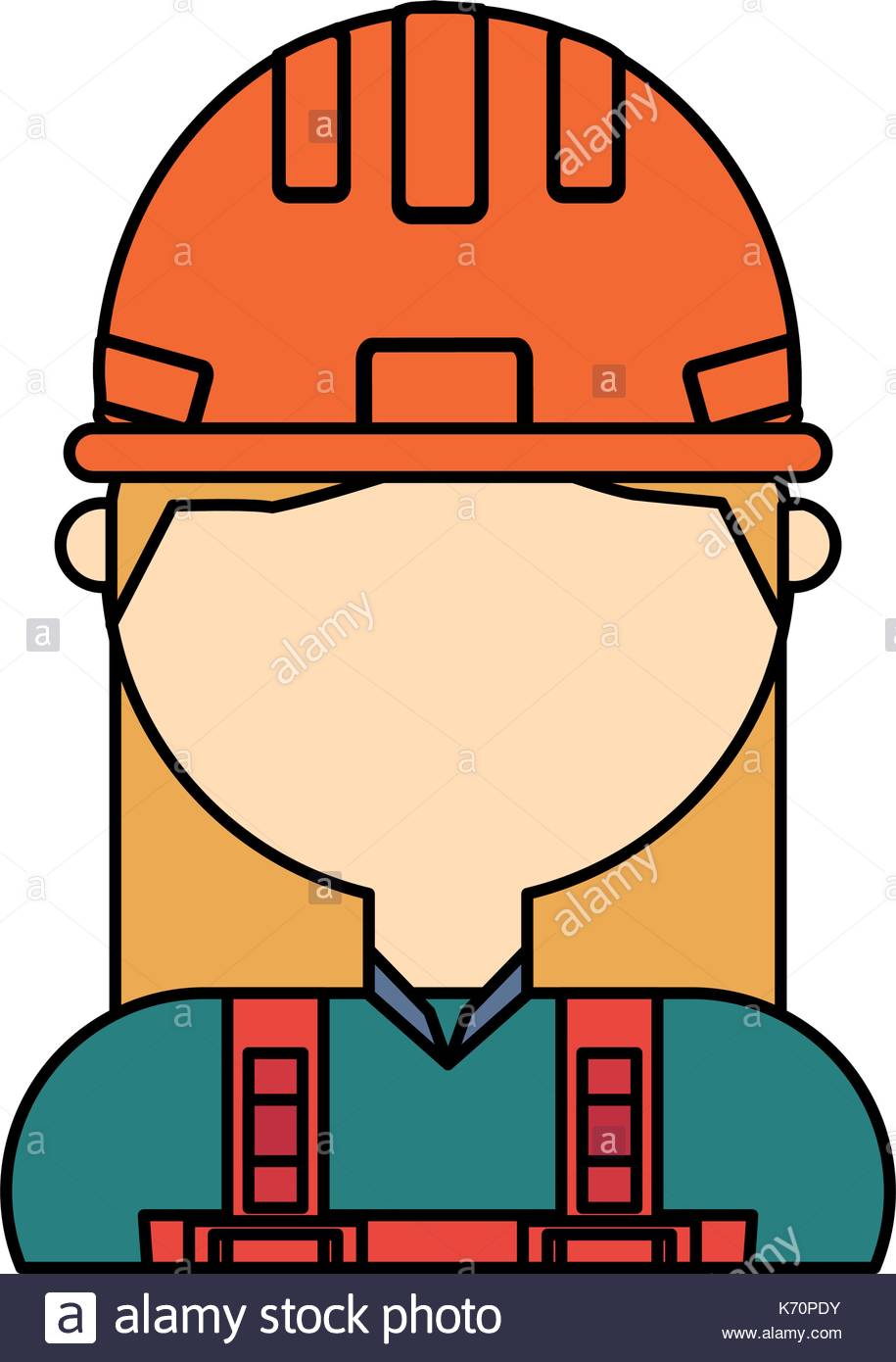 915x1390 Construction Worker Hard Hat Stock Vector Images