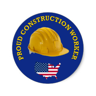 324x324 Construction Worker Stickers Zazzle