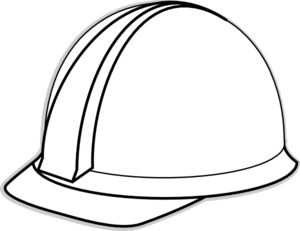 300x231 White Hard Hat Clip Art