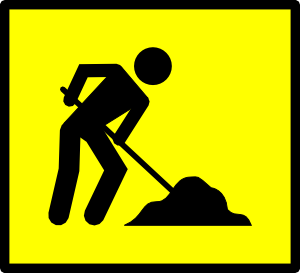 300x273 Road Work Clip Art